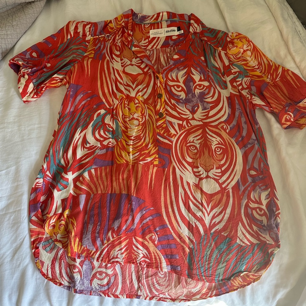 Art of Anthropologie Cecilia Pettersson Dreamer Blouse